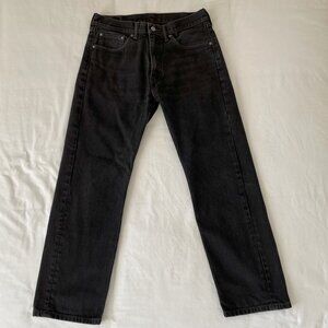 Levis 505 Black 33 x 30